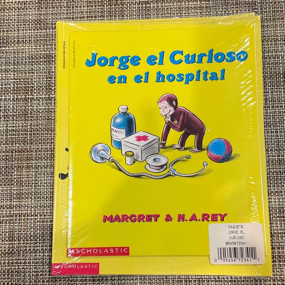 Jorge el curioso, Spanish , 2 books.